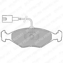 Комплект тормозных колодок DELPHI LP1855