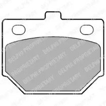 Комплект тормозных колодок DELPHI LP198