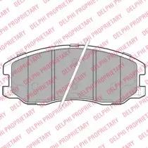 Комплект тормозных колодок DELPHI LP1987