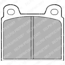 Комплект тормозных колодок DELPHI LP20