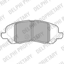 Комплект тормозных колодок DELPHI LP2038