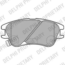 Комплект тормозных колодок DELPHI LP2062