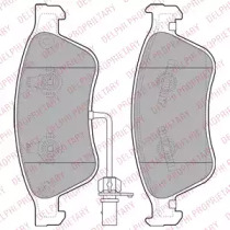 Комплект тормозных колодок DELPHI LP2072