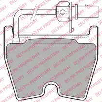 Комплект тормозных колодок DELPHI LP2089