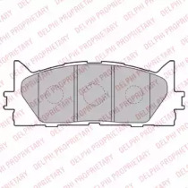 Комплект тормозных колодок DELPHI LP2169