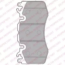 Комплект тормозных колодок DELPHI LP2187