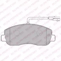 Комплект тормозных колодок DELPHI LP2190