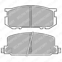 Комплект тормозных колодок DELPHI LP220