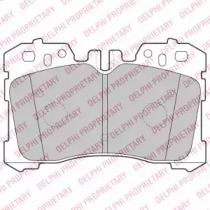 Комплект тормозных колодок DELPHI LP2213