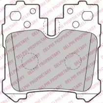 Комплект тормозных колодок DELPHI LP2214