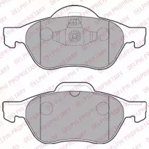 Комплект тормозных колодок DELPHI LP2252