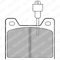 Комплект тормозных колодок DELPHI LP226