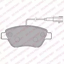 Комплект тормозных колодок DELPHI LP2276