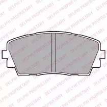 Комплект тормозных колодок DELPHI LP2296