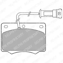 Комплект тормозных колодок DELPHI LP238