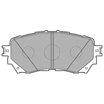 Комплект тормозных колодок DELPHI LP2487