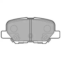 Комплект тормозных колодок DELPHI LP2501