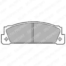 Комплект тормозных колодок DELPHI LP253