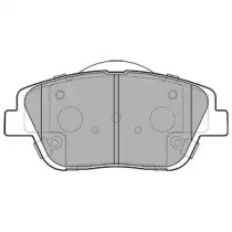 Комплект тормозных колодок DELPHI LP2688