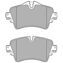 Комплект тормозных колодок DELPHI LP2717