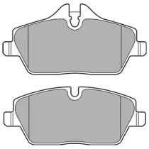 Комплект тормозных колодок DELPHI LP2718