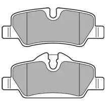 Комплект тормозных колодок DELPHI LP2762