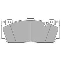 Комплект тормозных колодок DELPHI LP3156