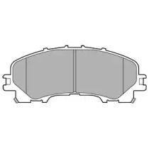 Комплект тормозных колодок DELPHI LP3183