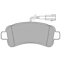 Комплект тормозных колодок DELPHI LP3185