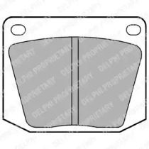 Комплект тормозных колодок DELPHI LP32