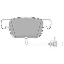 Комплект тормозных колодок DELPHI LP3219