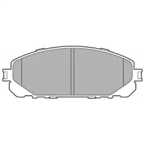 Комплект тормозных колодок DELPHI LP3271