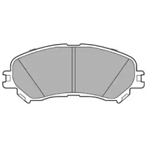 Комплект тормозных колодок DELPHI LP3275