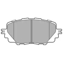 Комплект тормозных колодок DELPHI LP3284