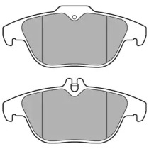 Комплект тормозных колодок DELPHI LP3288