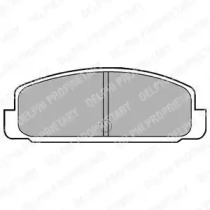 Комплект тормозных колодок DELPHI LP401