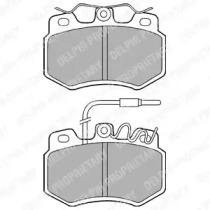Комплект тормозных колодок DELPHI LP536