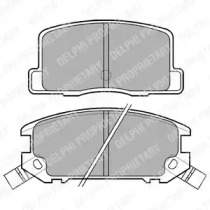 Комплект тормозных колодок DELPHI LP574