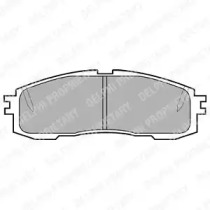 Комплект тормозных колодок DELPHI LP577