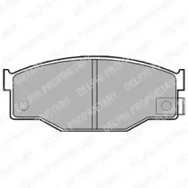 Комплект тормозных колодок DELPHI LP582