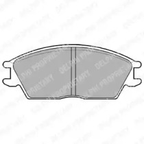 Комплект тормозных колодок DELPHI LP593