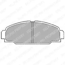 Комплект тормозных колодок DELPHI LP607