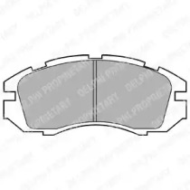 Комплект тормозных колодок DELPHI LP813