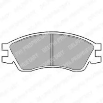 Комплект тормозных колодок DELPHI LP819