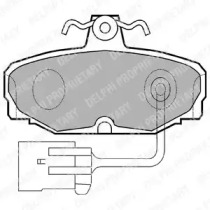 Комплект тормозных колодок DELPHI LP868