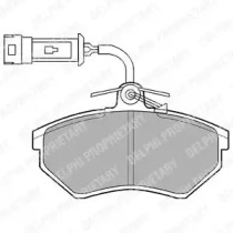 Комплект тормозных колодок DELPHI LP884