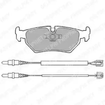 Комплект тормозных колодок DELPHI LP910