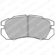 Комплект тормозных колодок DELPHI LP930