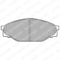 Комплект тормозных колодок DELPHI LP950