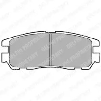 Комплект тормозных колодок DELPHI LP965